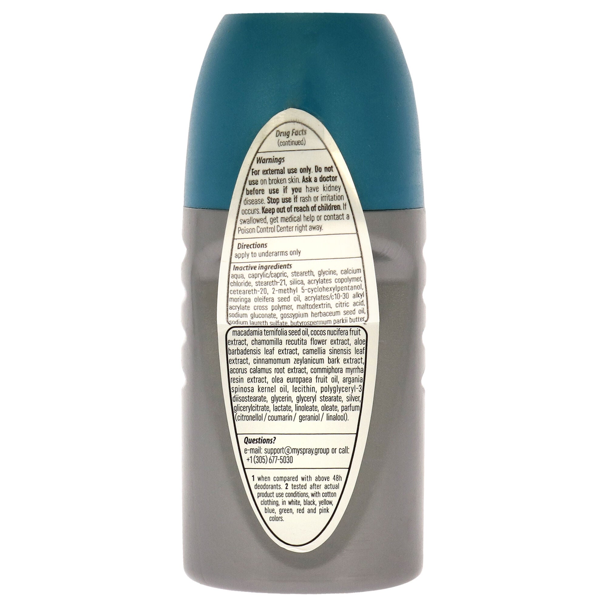 72 Hours Element Antiperspirant Deodorant - Ocean by Above for Men - 1.7 oz Deodorant Roll-On, See Description, alternate image number 1