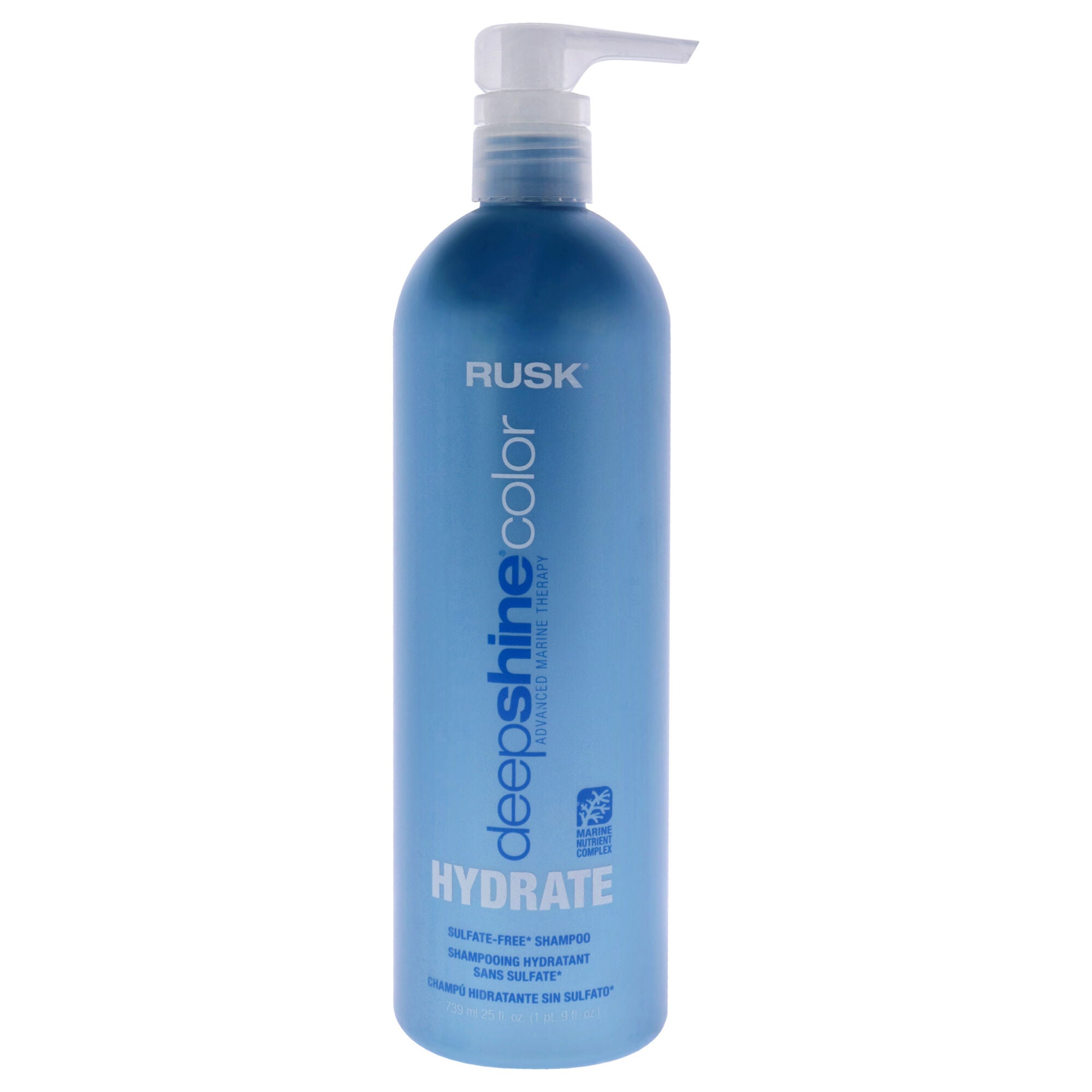 Deepshine Color Hydrate Sulfate-Free Shampoo by Rusk for Unisex - 25 oz Shampoo, See Description, hi-res image number 0
