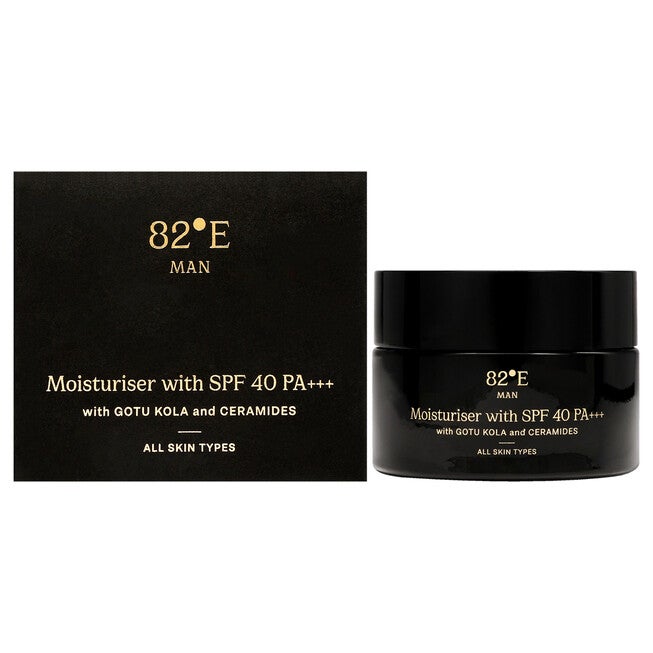 Moisturiser With SPF 40 PA Plus by 82E for Men - 1.7 oz Moisturizer, See Description, hi-res image number null