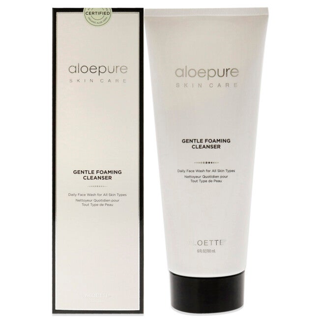 Aloepure Gentle Foaming Cleanser by Aloette for Unisex - 6 oz Cleanser, See Description, hi-res image number null