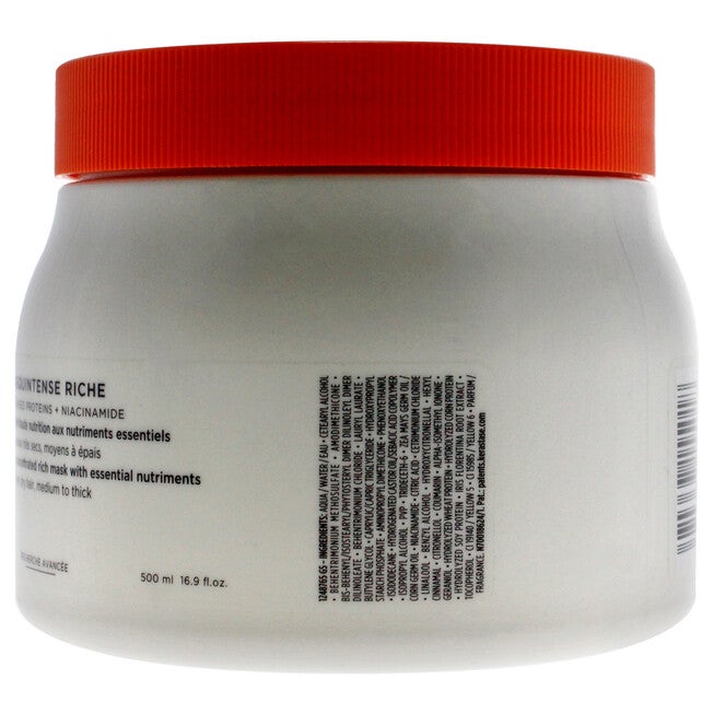 Nutritive Masquintense Riche - Thick Hair by Kerastase for Unisex - 16.9 oz Mask, NA, alternate image number null