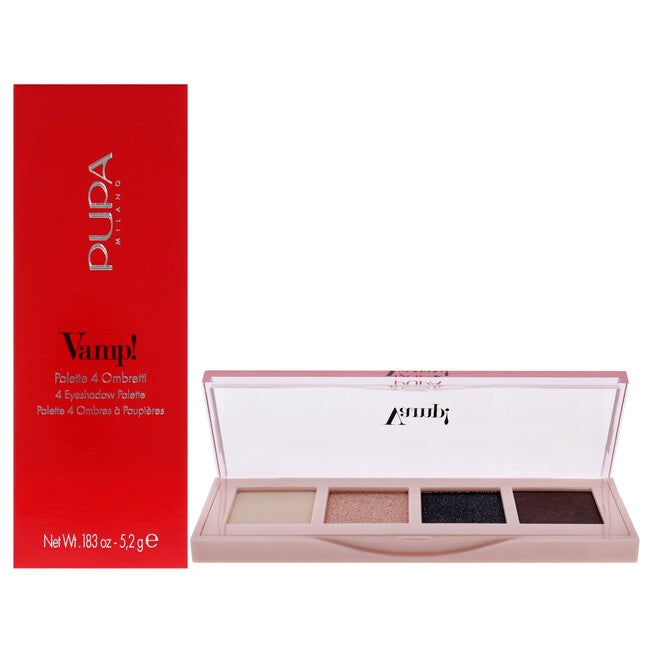 Vamp! 4 Eyeshadow Palette - 006 Deep Nude by Pupa Milano for Women - 0.183 oz Eye Shadow, NA, hi-res image number null