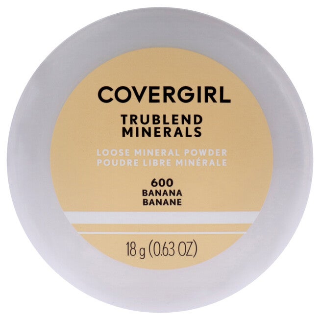 TruBlend Loose Mineral Powder - 600 Banana by CoverGirl for Women - 0.63 oz Powder, NA, hi-res image number null