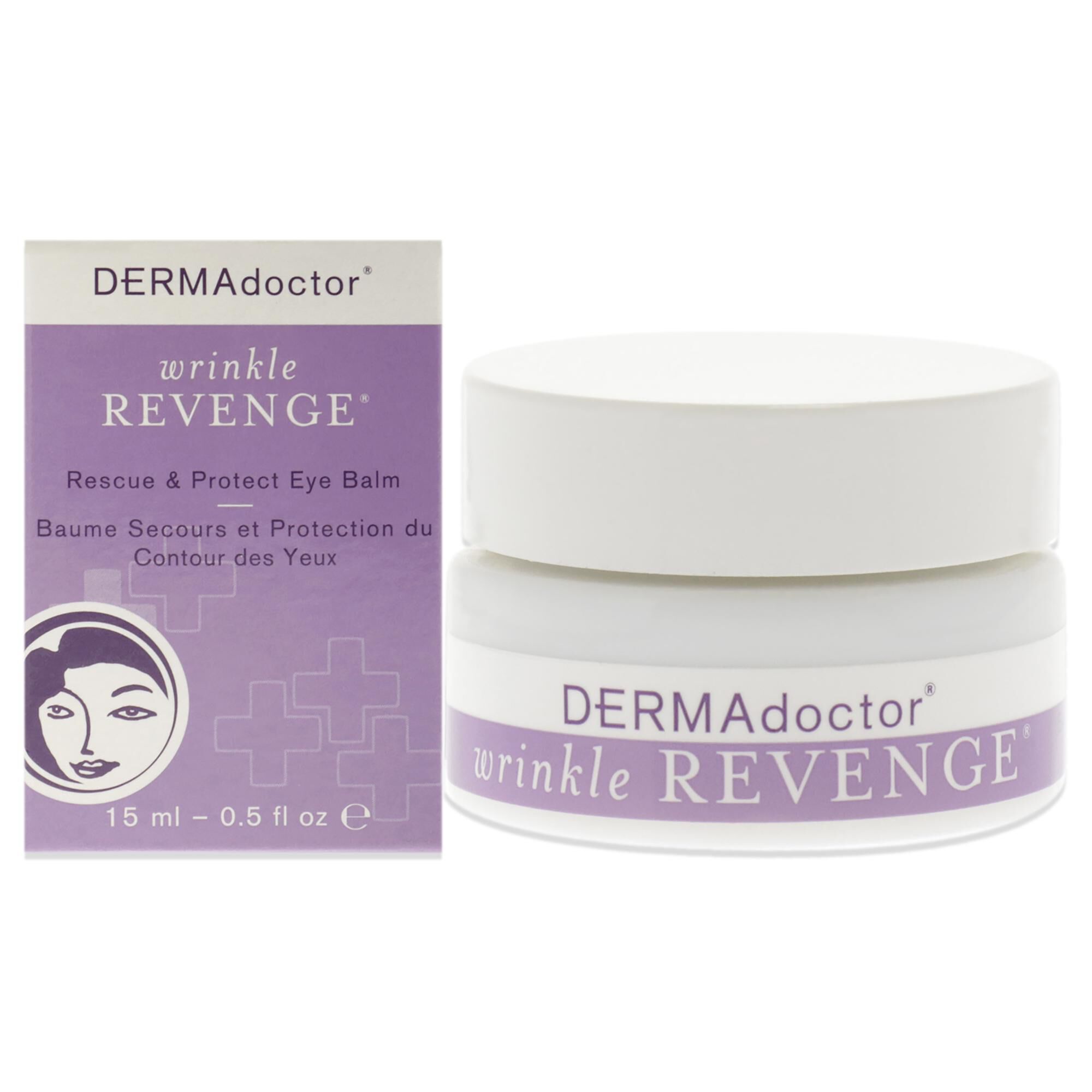 Wrinkle Revenge Rescue Protect Eye Balm by DERMAdoctor for Women - 0.5 oz Balm, See Description, hi-res image number 0