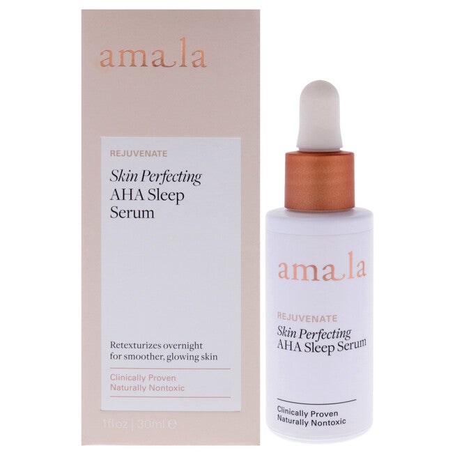 Skin Perfecting AHA Sleep Serum by Amala for Women - 1 oz Serum, NA, hi-res image number null