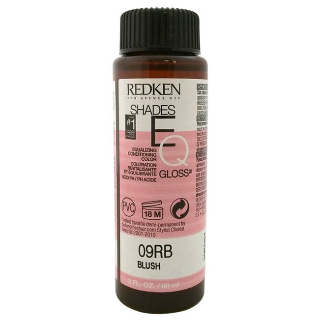 Shades EQ Color Gloss - 09RB Blush by Redken for Women - 2 oz Hair Color, NA, hi-res image number null