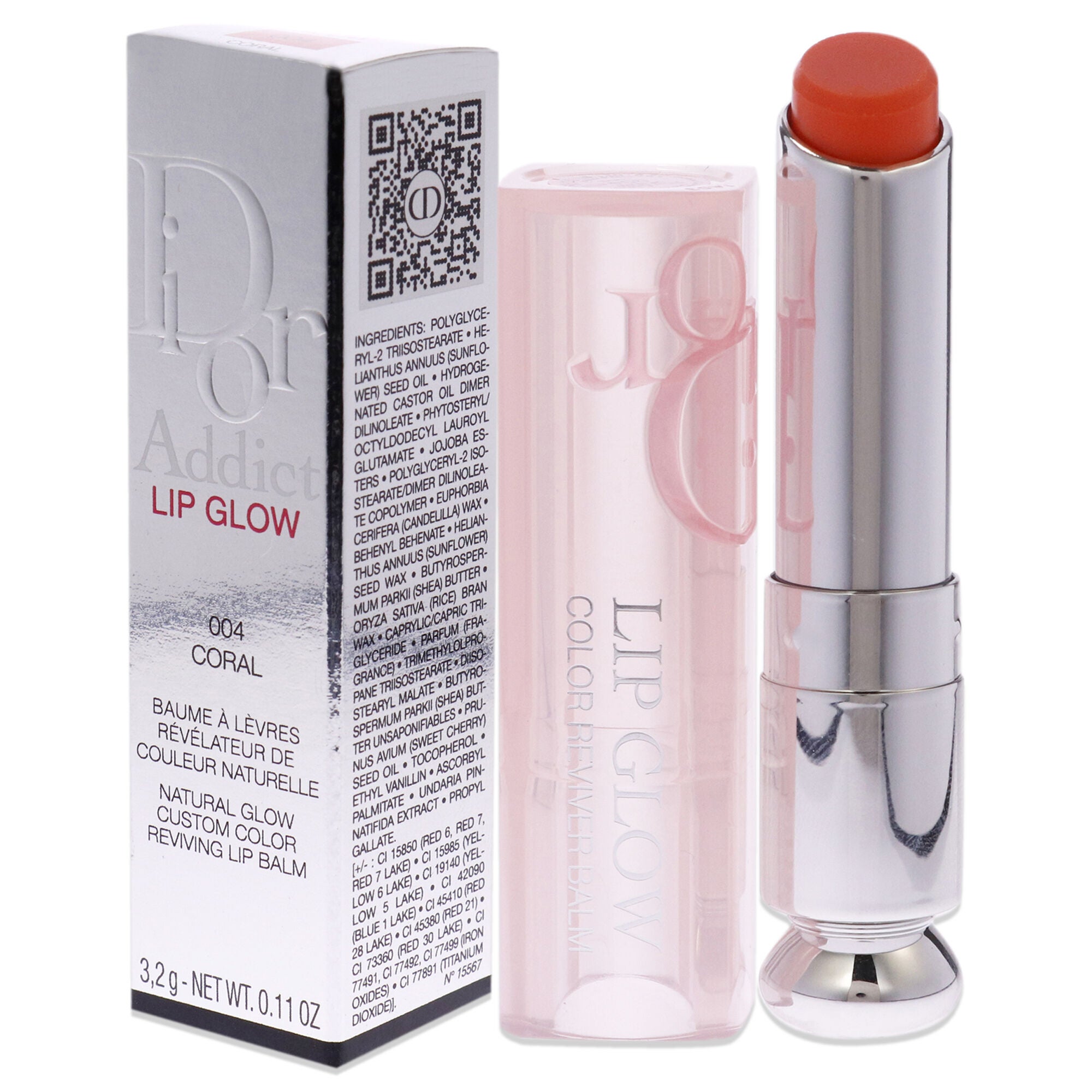 Dior Addict Lip Glow - 004 Coral by Christian Dior for Women - 0.11 oz Lip Balm, , alternate image number 7