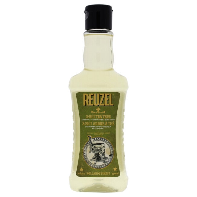 3-In-1 Tea Tree Shampoo by Reuzel for Men - 11.83 oz Shampoo, NA, hi-res image number null