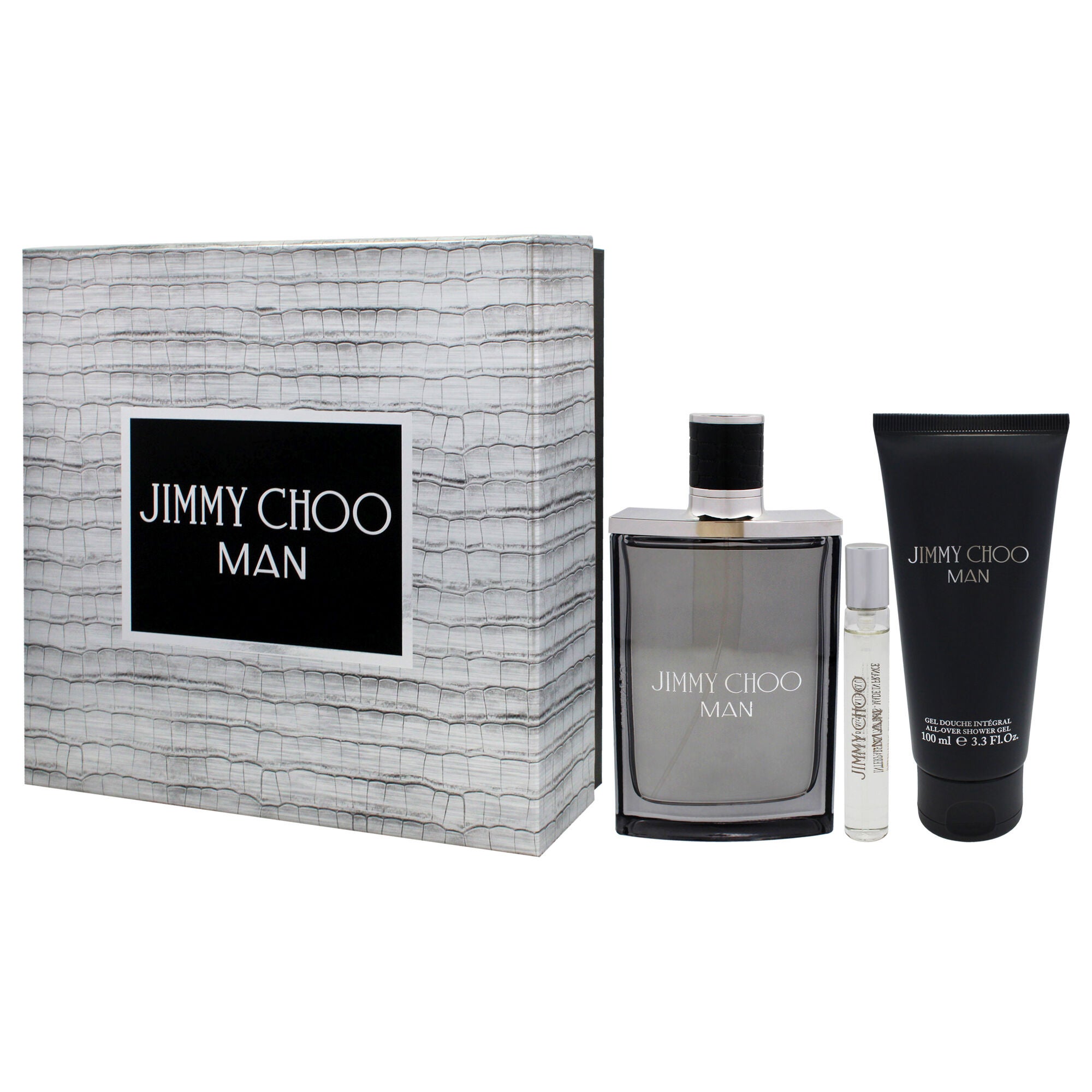 Jimmy Choo Man by Jimmy Choo for Men - 3 Pc Gift Set 3.3oz EDT Spray, 0.25oz EDT Spray, 3.3oz Shower Gel, , alternate image number 8