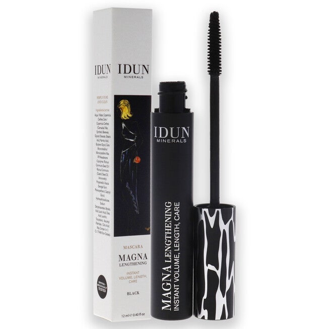 Magna Lengthening Mascara - 009 Black by Idun Minerals for Women - 0.40 oz Mascara, NA, alternate image number null