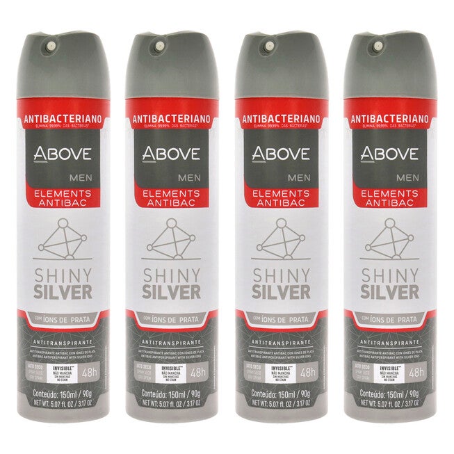 48 Hours Elements Antibac Antiperspirant Deodorant Shine Silver by