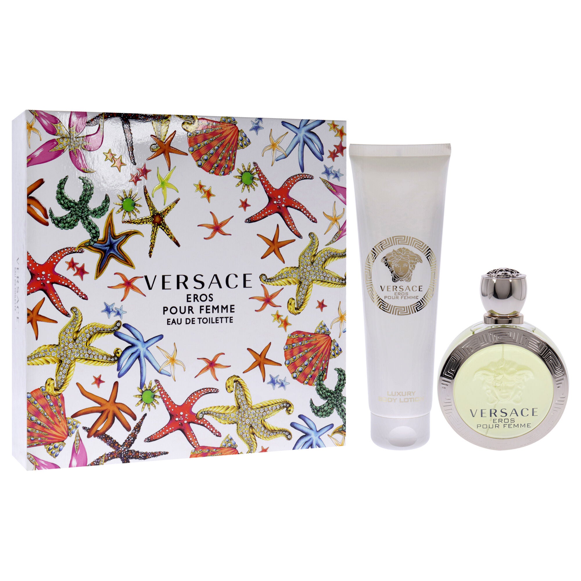 Versace Eros Pour Femme by Versace for Women - 2 Pc Gift Set 3.4oz EDT Spray, 5oz Luxury Body Lotion, , alternate image number 7