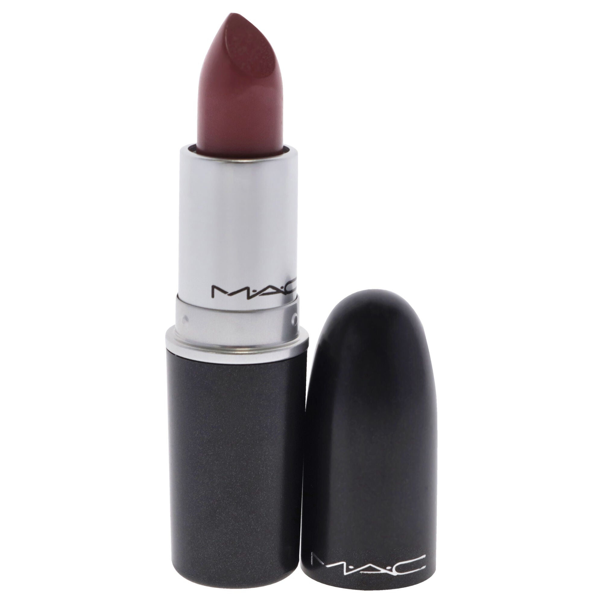 Satin Lipstick - 808 Faux by MAC for Women - 0.10 oz Lipstick, See Description, alternate image number 4