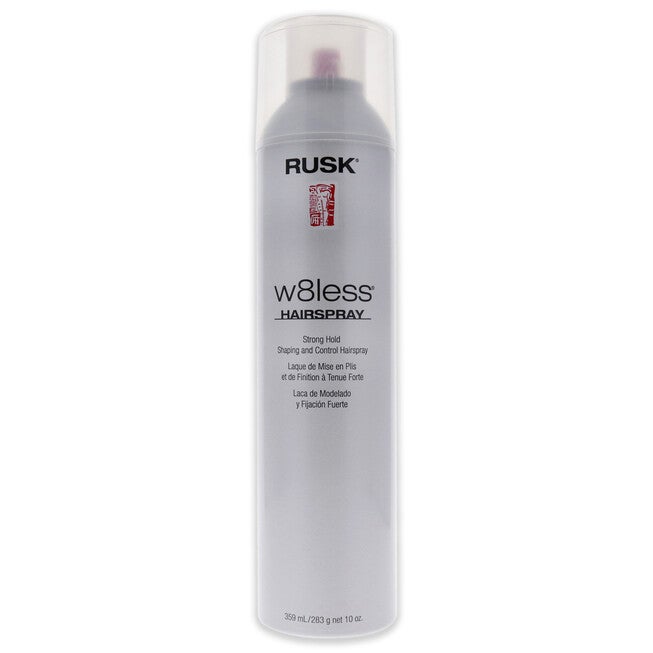 W8less Strong Hold Shaping and Control Hairspray by Rusk for Unisex - 10 oz Hair Spray, NA, hi-res image number null
