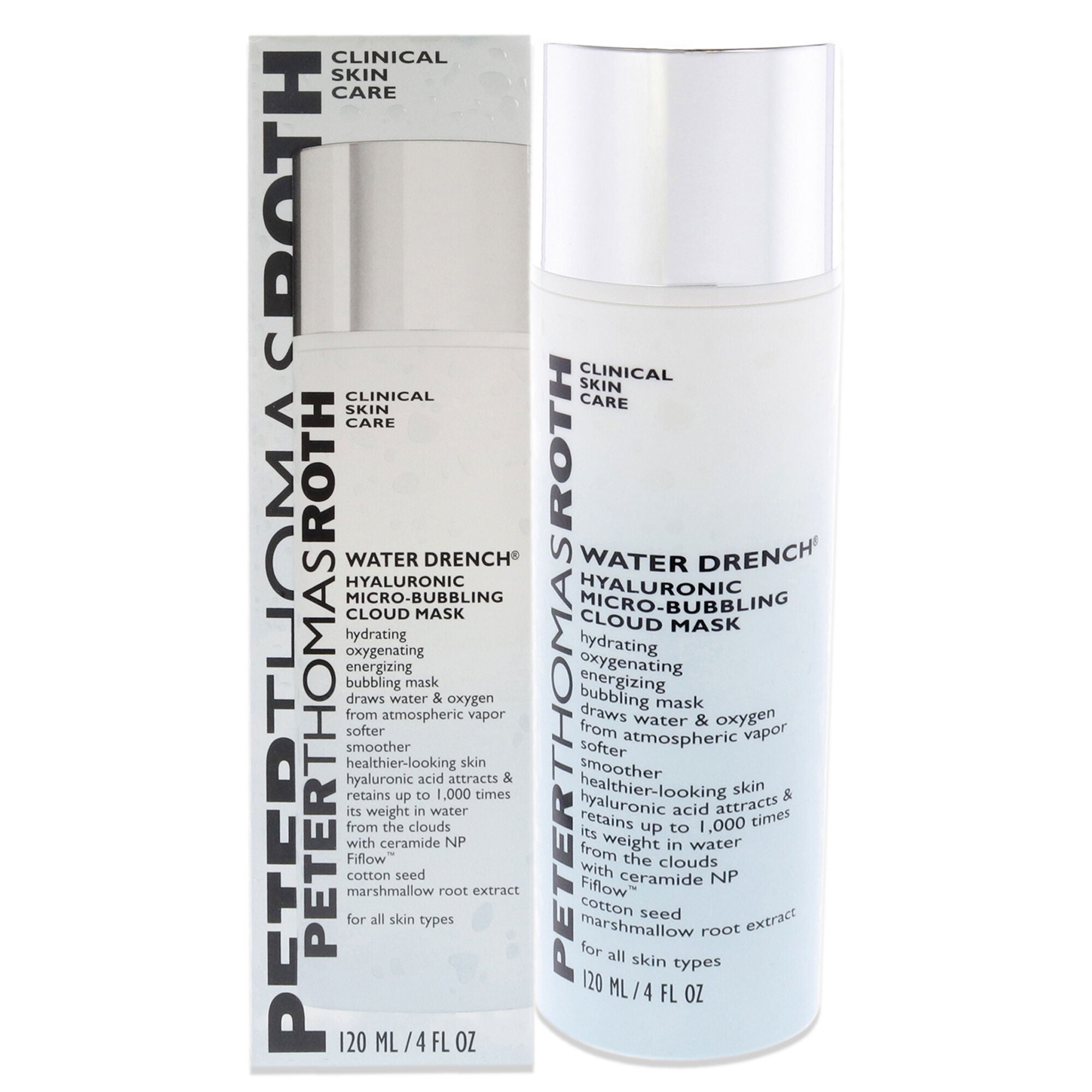 Water Drench Hyaluronic Micro-Bubbling Cloud Mask by Peter Thomas Roth for Women - 4 oz Mask, , alternate image number 5