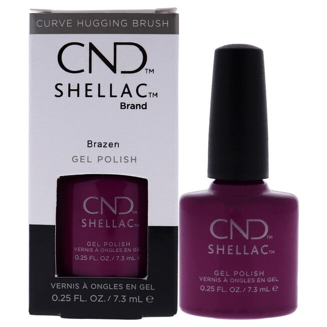 Shellac Nail Color - Brazen by CND for Women - 0.25 oz Nail Polish, NA, hi-res image number null