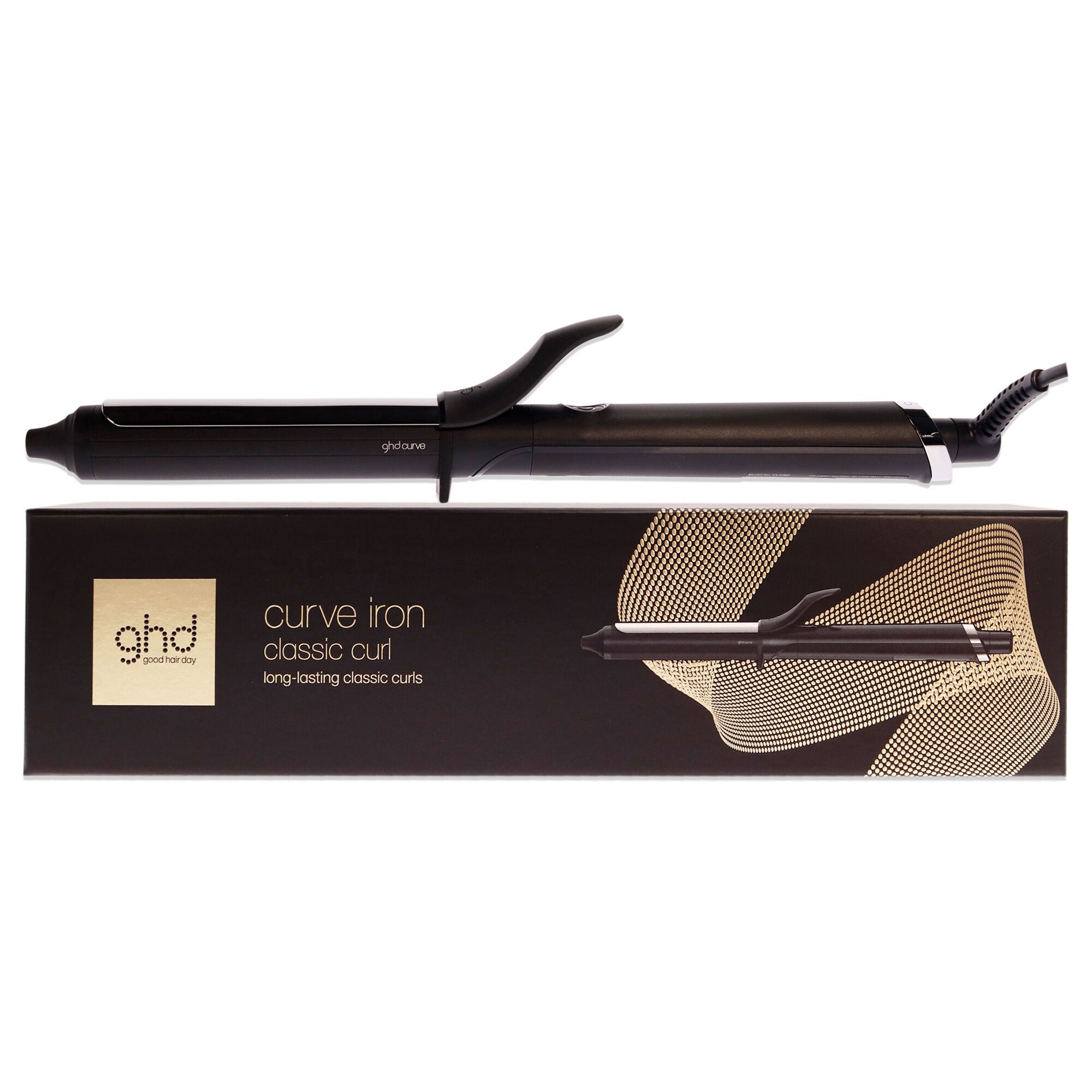 Ghd Curve Classic Curl Iron - Model CLT262 - Black by GHD for Unisex ...