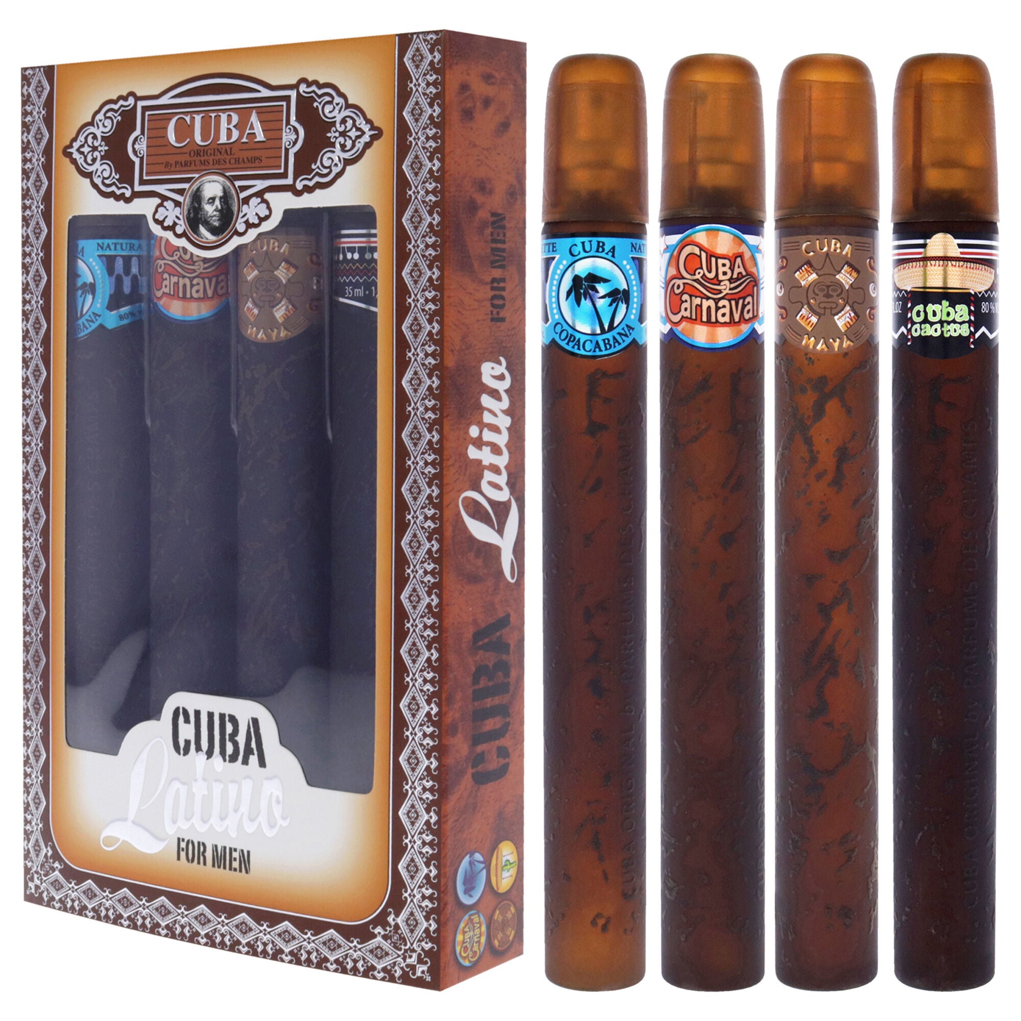 Cuba Latino Collection by Cuba for Men - 4 Pc Gift Set, , alternate image number 7