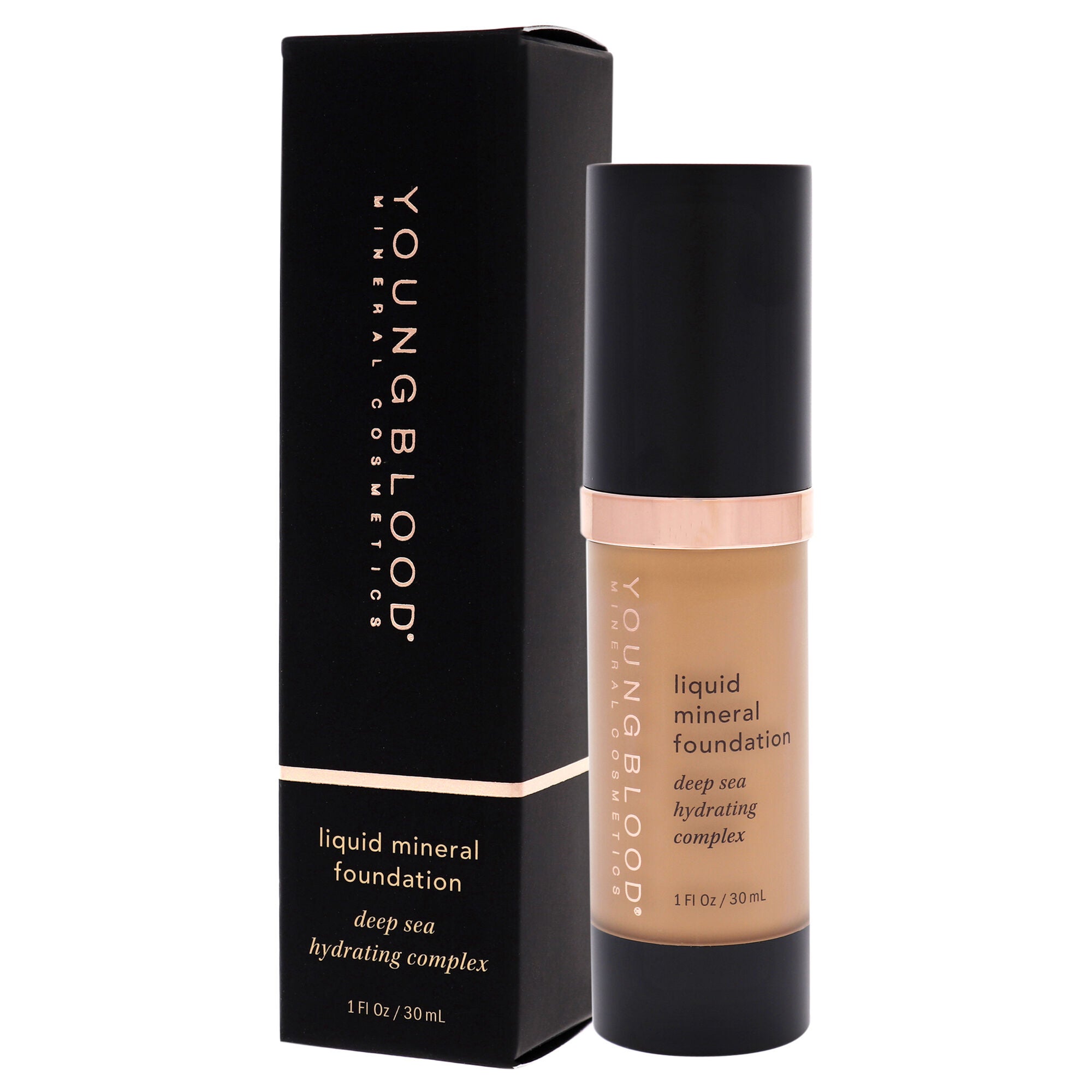 Liquid Mineral Foundation - Capri by Youngblood for Women - 1 oz Foundation, , alternate image number 7