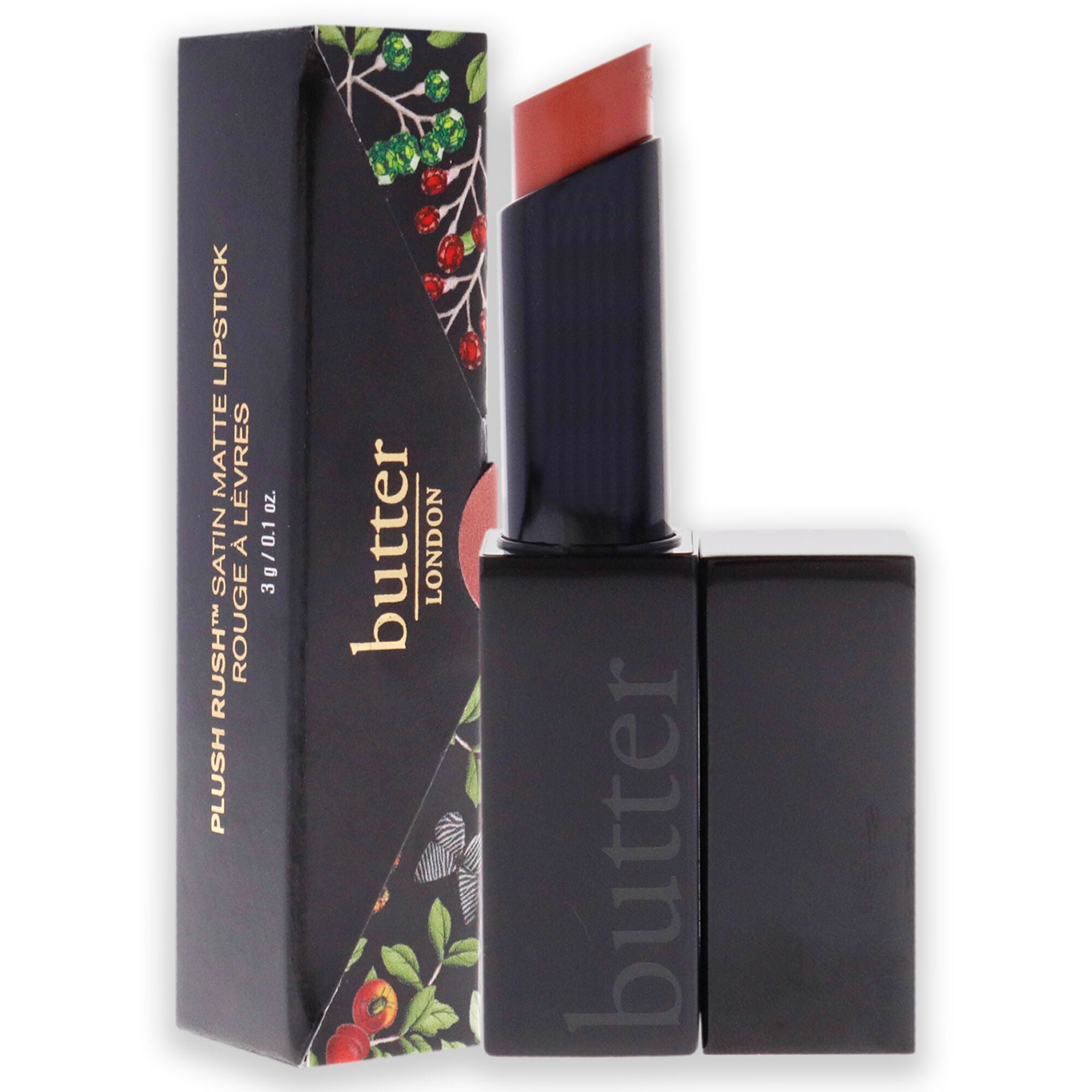 Plush Rush Satin Matte Lipstick - Strong by Butter London for Women - 0.1 oz Lipstick, See Description, alternate image number 2