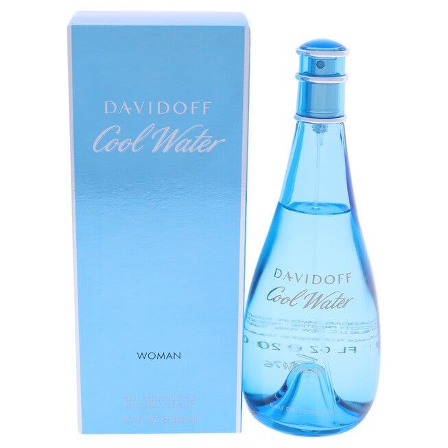 Cool Water by Davidoff for Women - 6.7 oz EDT Spray, NA, hi-res image number null