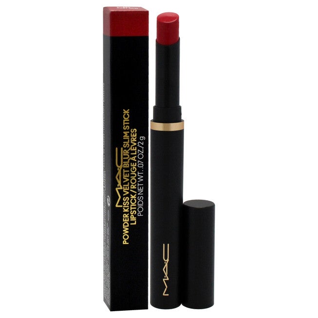 Powder Kiss Velvet Blur Slim Stick - 889 Ruby New by MAC for Women - 0.07 oz Lipstick, , alternate image number null