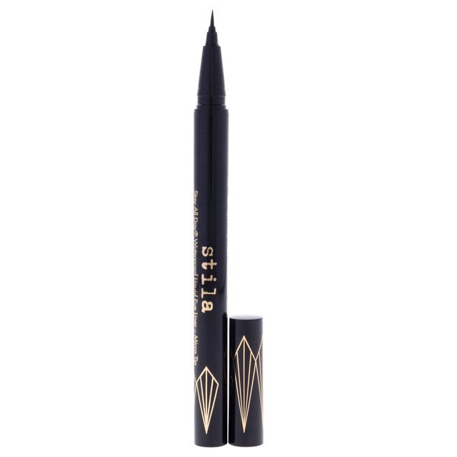Stay All Day Waterproof Liquid Eye Liner Micro Tip - Intense Black by Stila for Women - 0.016 oz Eyeliner, , alternate image number null