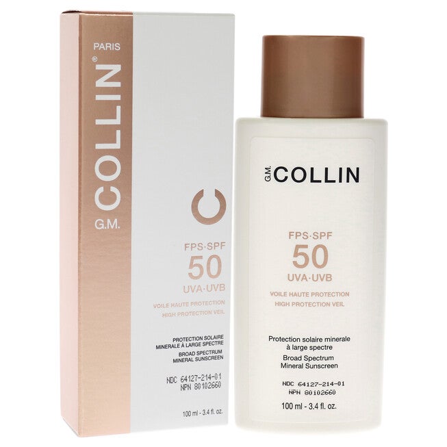 High Protection Veil SPF 50 by G.M. Collin for Unisex - 3.4 oz Sunscreen, , alternate image number null