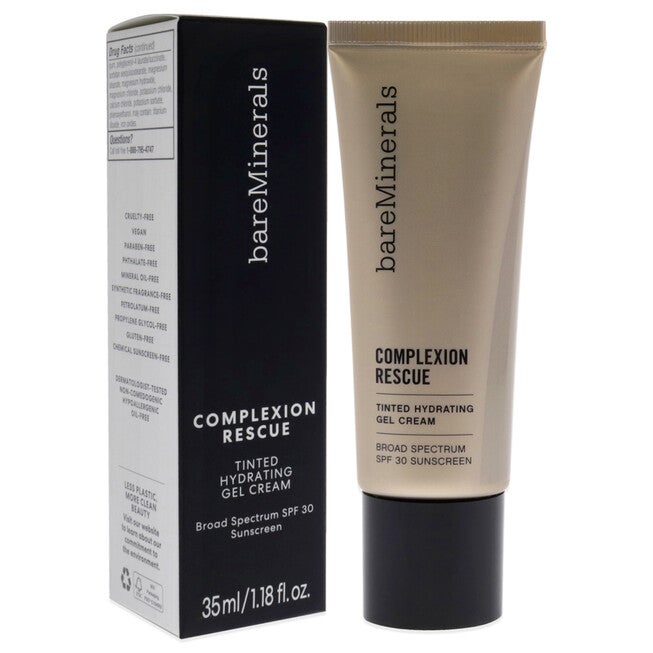 Complexion Rescue Tinted Hydrating Gel Cream SPF 30 - 06 Ginger by bareMinerals for Women - 1.18 oz Foundation, NA, alternate image number null