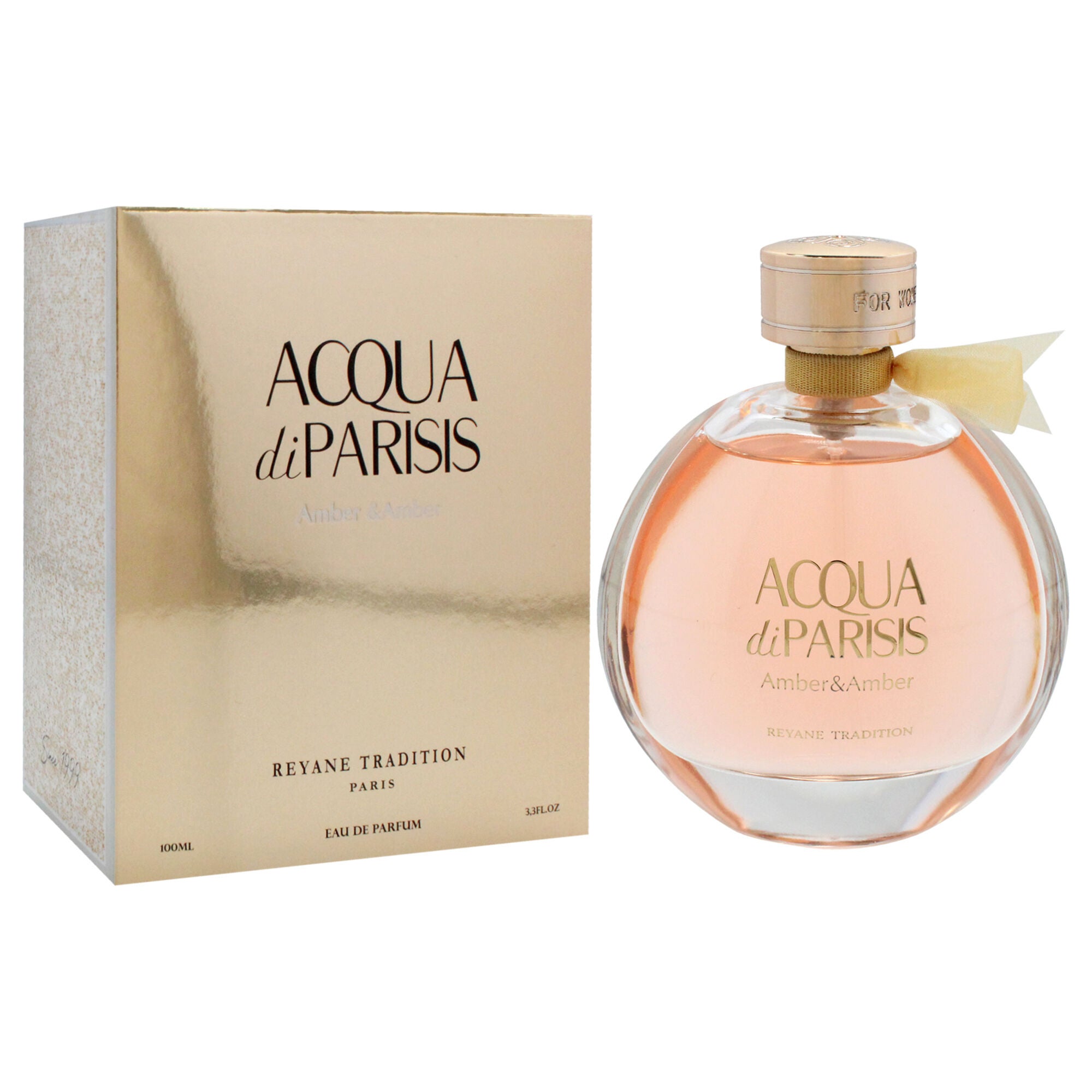 Acqua Di Parisis Amber and Amber by Reyane Tradition for Women - 3.3 oz EDP Spray, See Description, alternate image number 1