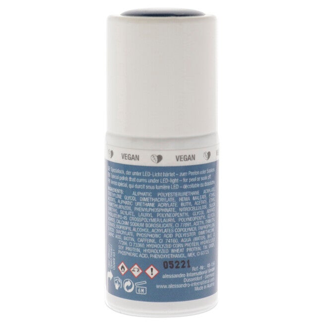 Striplac Peel or Soak Shimmer - 156 Petrol Love by Alessandro for Women - 0.27 oz Nail Polish, , alternate image number null