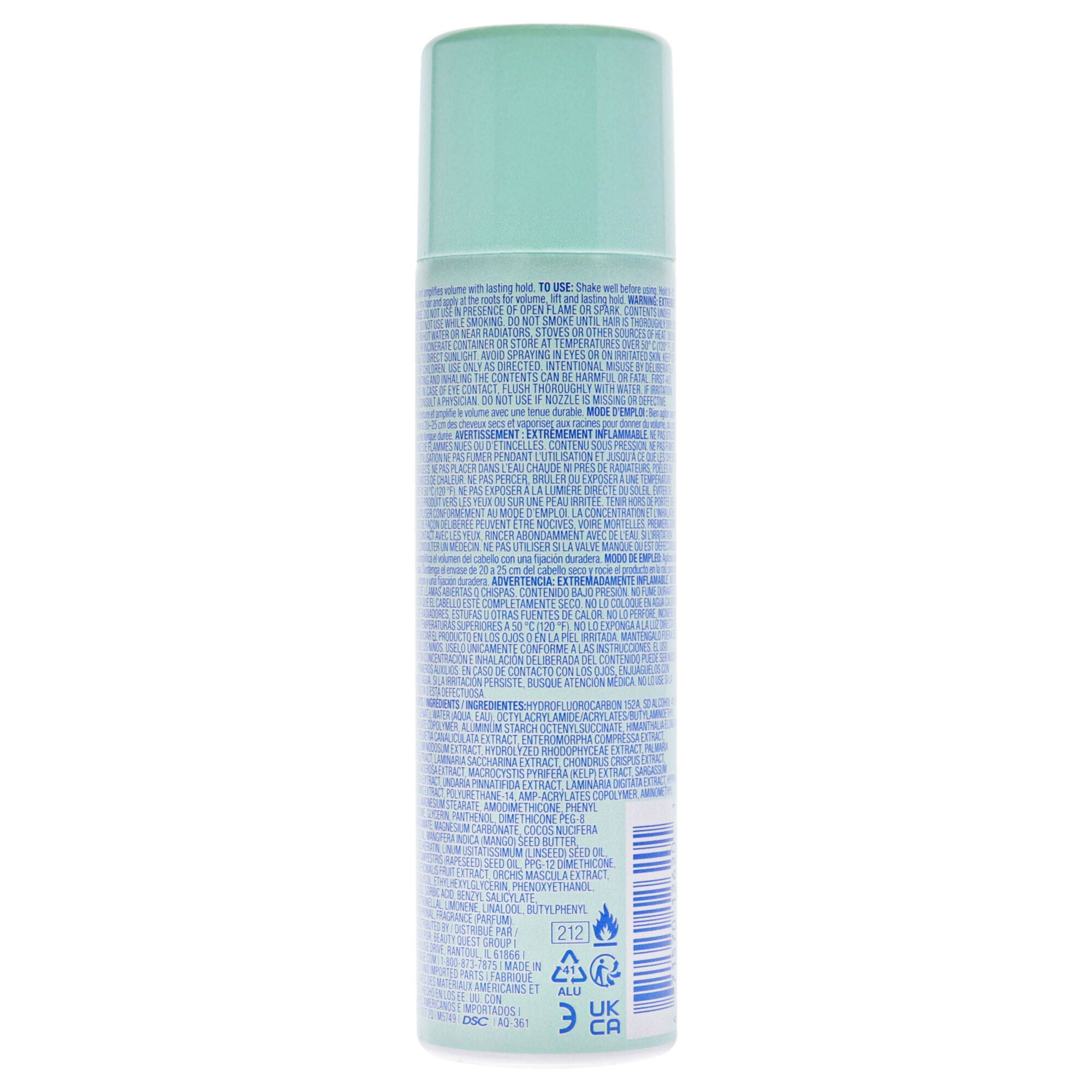 Dry Texture Finishing Spray by Aquage for Unisex - 5.2 oz Hair Spray, See Description, alternate image number 2