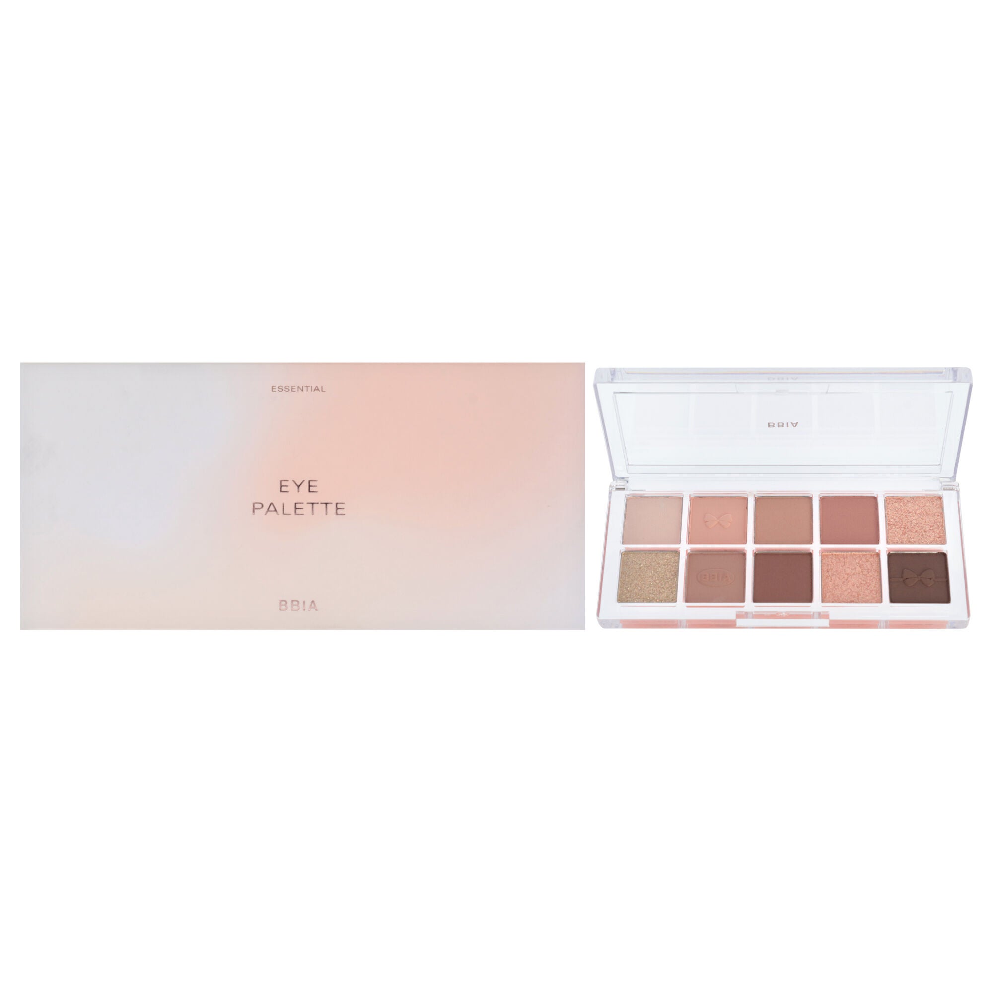 Essential Eye Palette - 02 Your Peach by BBIA for Women - 0.3 oz Eye Shadow, Brown, hi-res image number 0