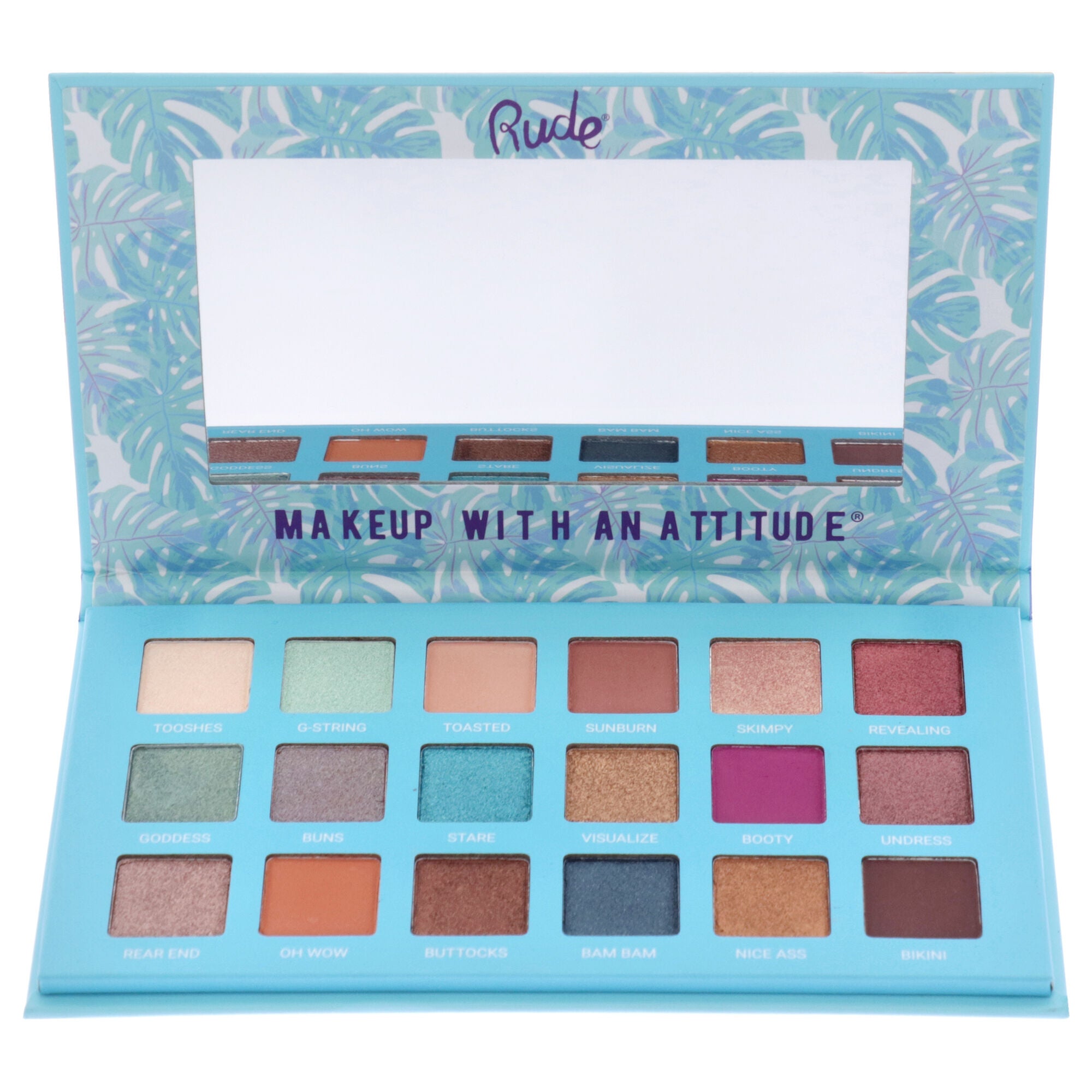 Bikini Bottom 18 Eye Shadow by Rude Cosmetics for Women - 0.63 oz Eye Shadow, See Description, alternate image number 3