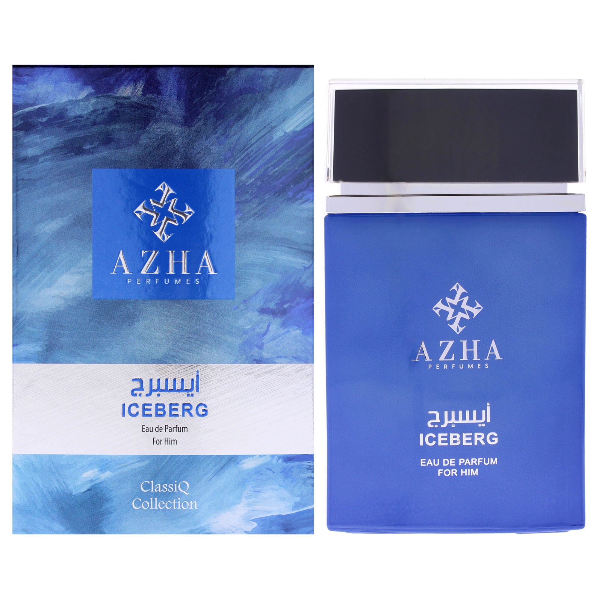 Classiq Collection - Iceberg by Azha for Men - 3.3 oz EDP Spray, Clear, hi-res image number 0