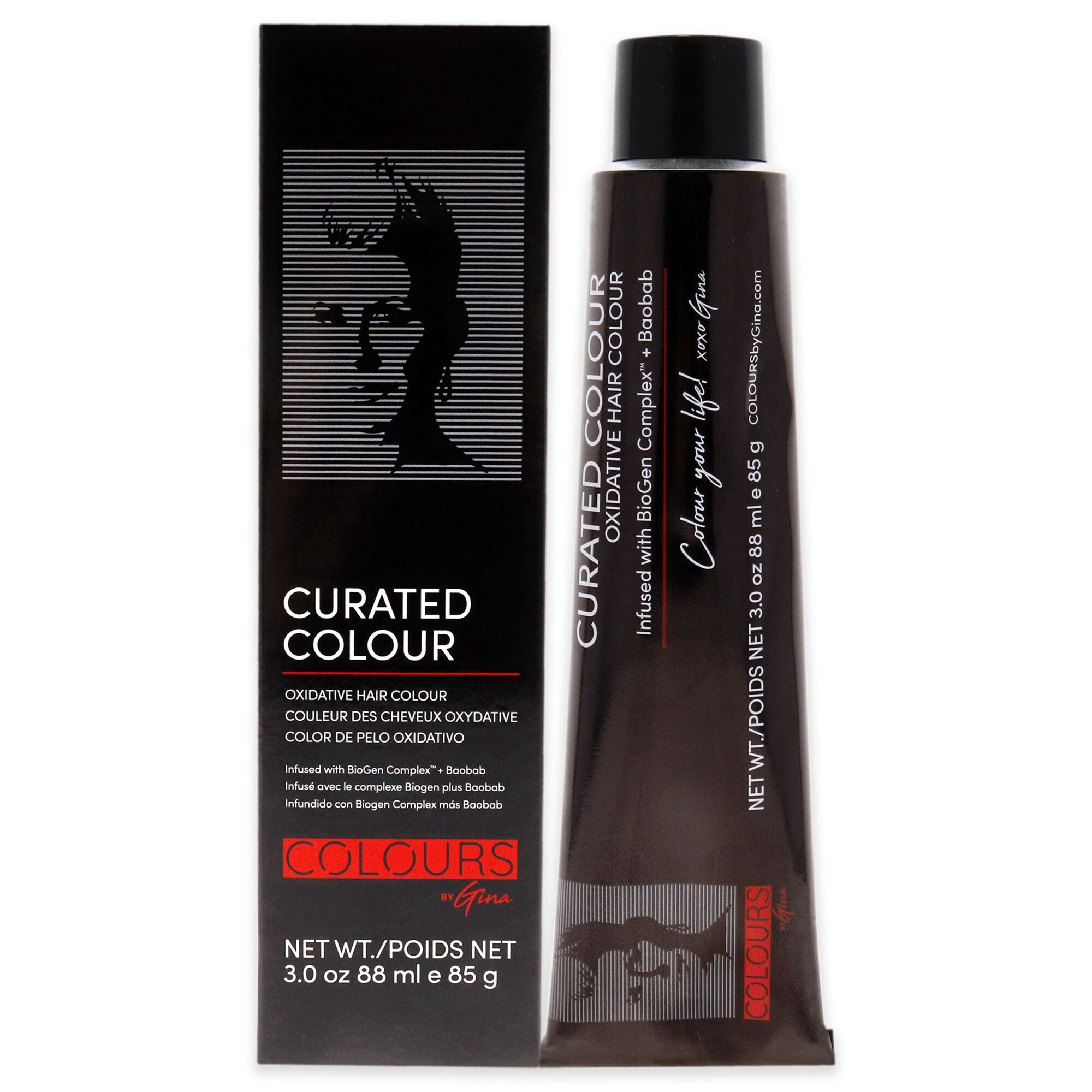 Curated Colour - 9.3-9G Very Light Golden Blonde by Colours By Gina for Unisex - 3 oz Hair Color, , alternate image number 5