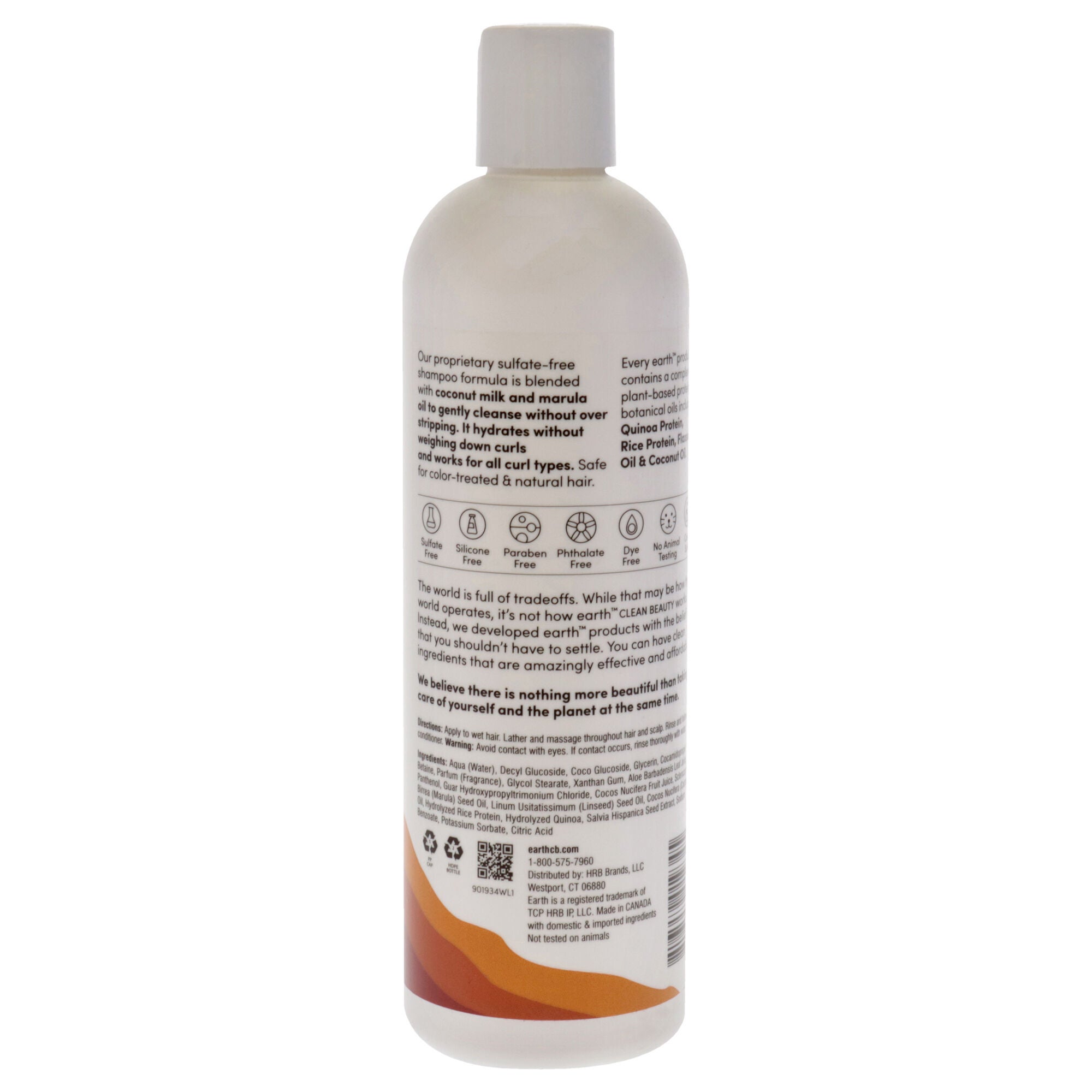 Curl Care Shampoo by Earth for Unisex - 12 oz Shampoo, See Description, alternate image number 2