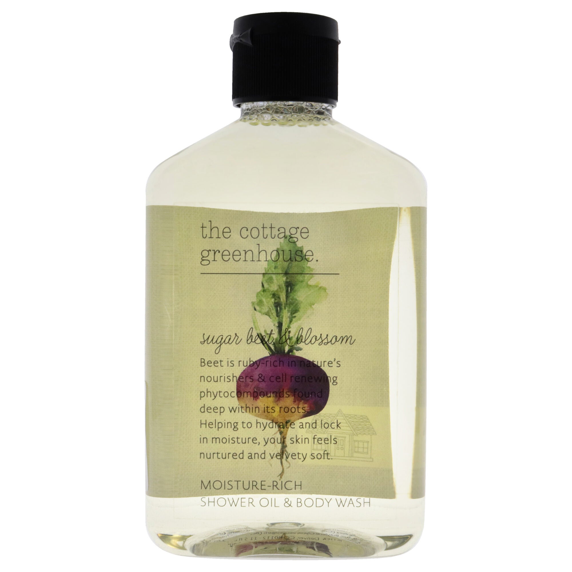 Rich and Repair Body Wash - Sugar Beet and Blossom by The Cottage Greenhouse for Unisex - 11.5 oz Body Wash, See Description, hi-res image number 0