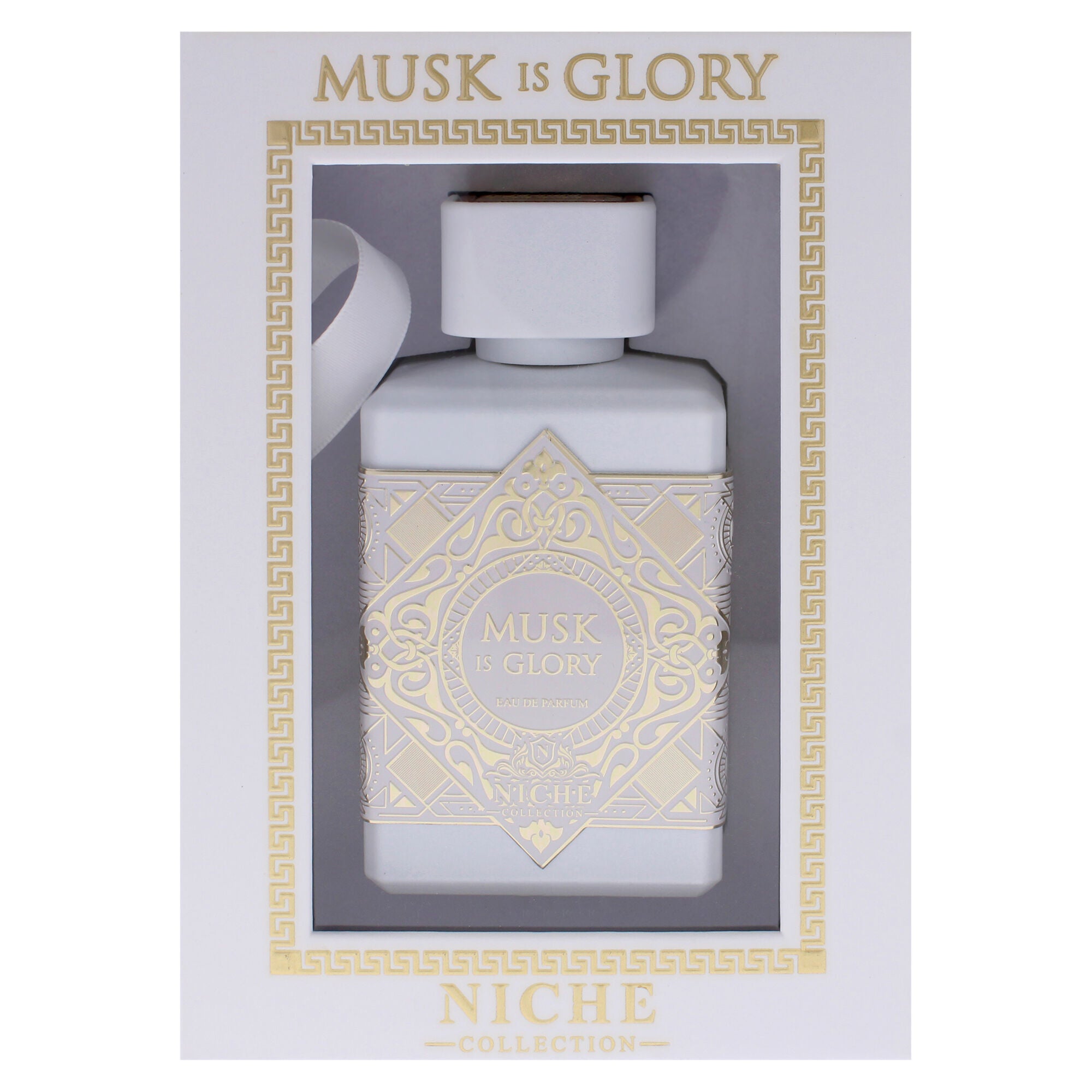 Niche Collection - Musk Is Glory by Khalis for Men - 3.4 oz EDP Spray, Clear, alternate image number 4