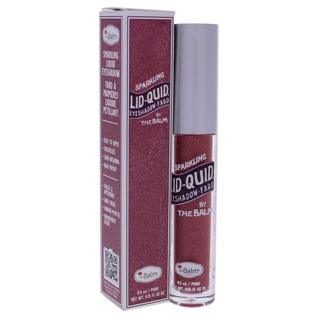 Lid-Quid Sparkling Liquid Eyeshadow - Strawberry Daiquiri by the Balm for Women - 0.15 oz Eyeshadow, , alternate image number null