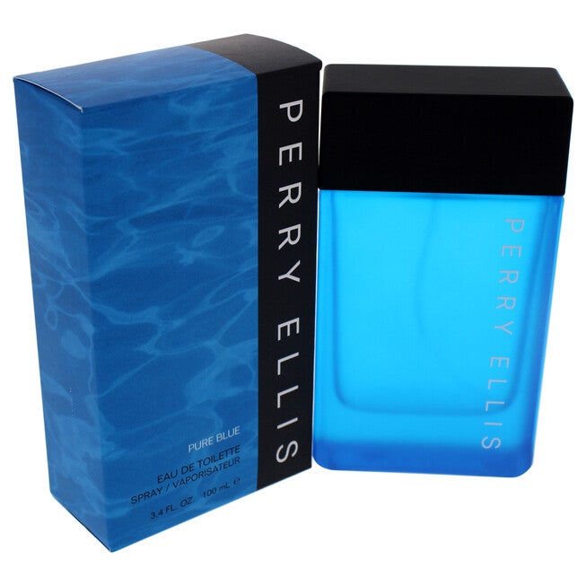 Perry Ellis Pure Blue by Perry Ellis for Men - 3.4 oz EDT Spray, , alternate image number null