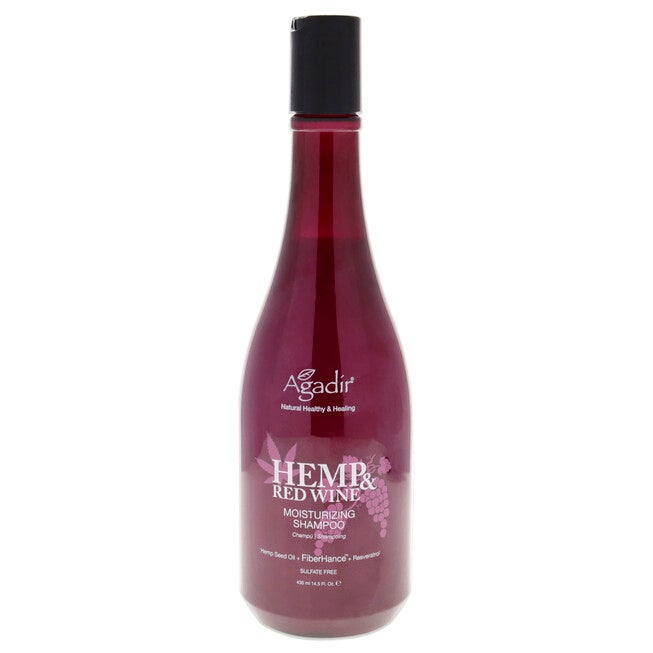 Hemp and Red Wine Moisturizing Shampoo by Agadir for Unisex - 14.5 oz Shampoo, , alternate image number null