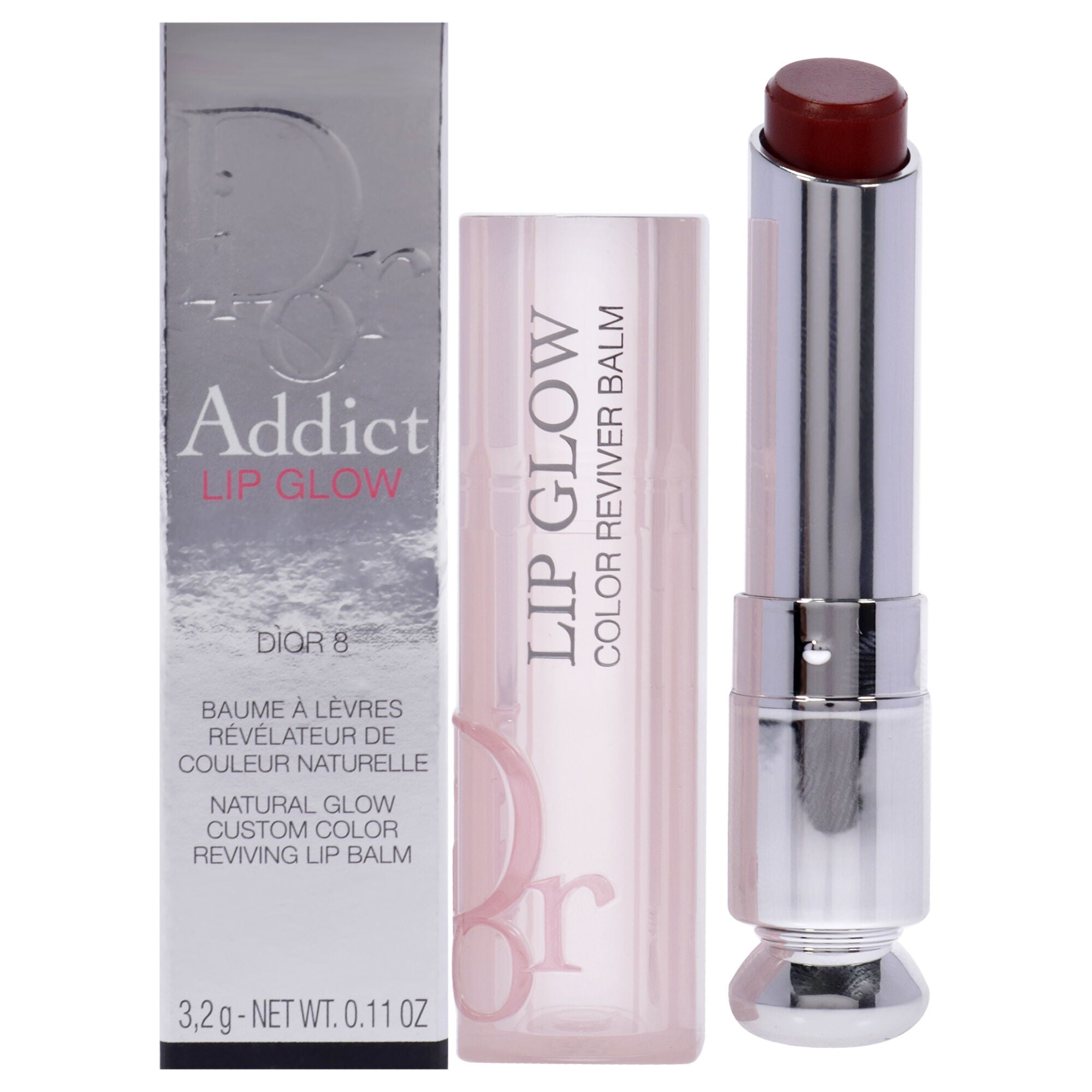 Dior Addict Lip Glow - 8 Dior by Christian Dior for Women - 0.11
