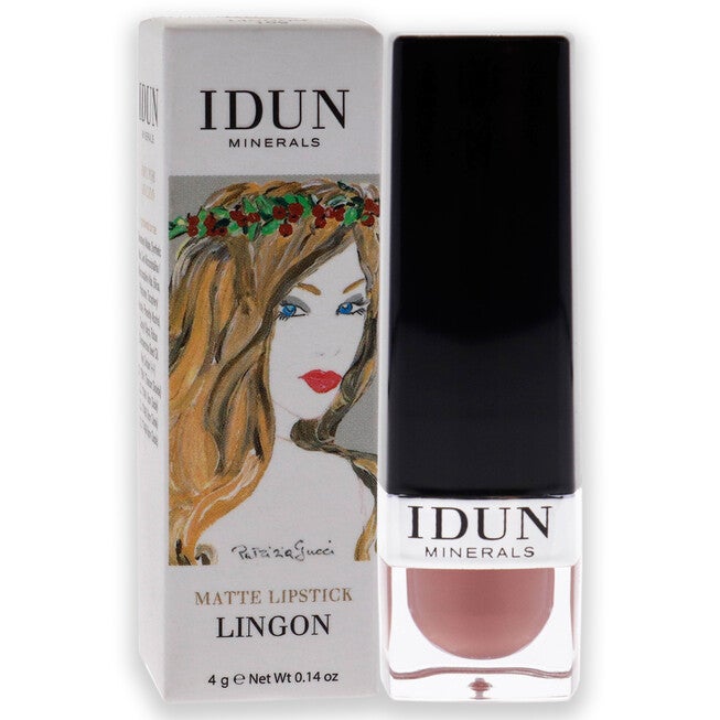 Matte Lipstick - 109 Lingon by Idun Minerals for Women - 0.14 oz Lipstick, NA, alternate image number null
