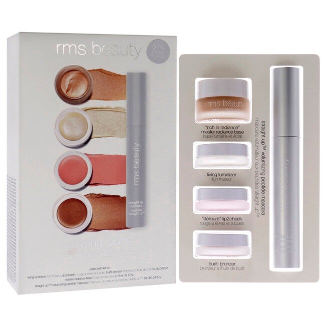 Best of RMS Collection - Glowing Icons by RMS Beauty for Women - 5 Pc Gift Set, NA, alternate image number null