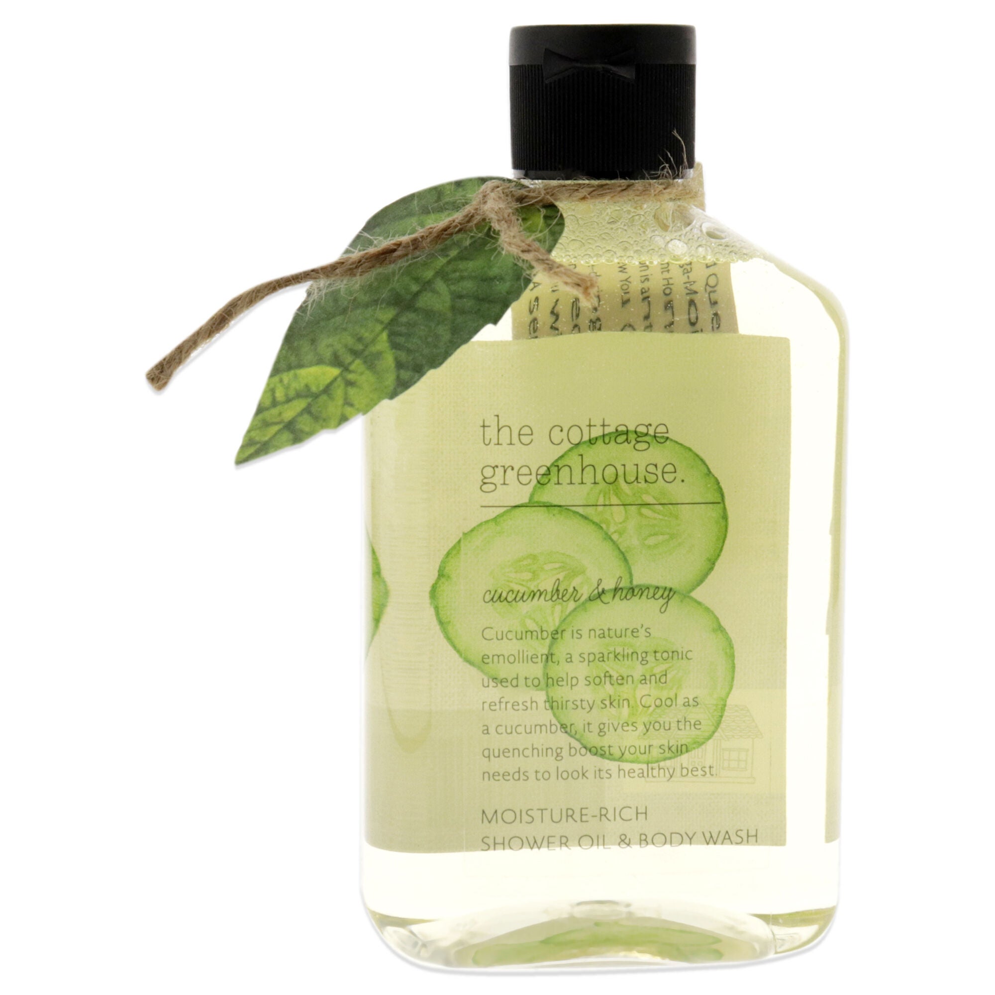 Rich and Repair Body Wash - Cucumber and Honey by The Cottage Greenhouse for Unisex - 11.5 oz Body Wash, , alternate image number 1