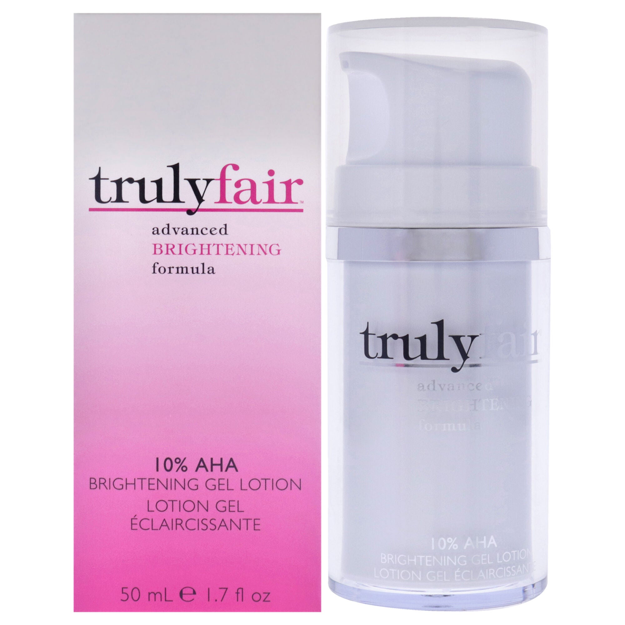10 Percent Aha Brightening Gel Lotion by Truly Fair for Unisex - 1.7 oz Lotion, See Description, hi-res image number 0