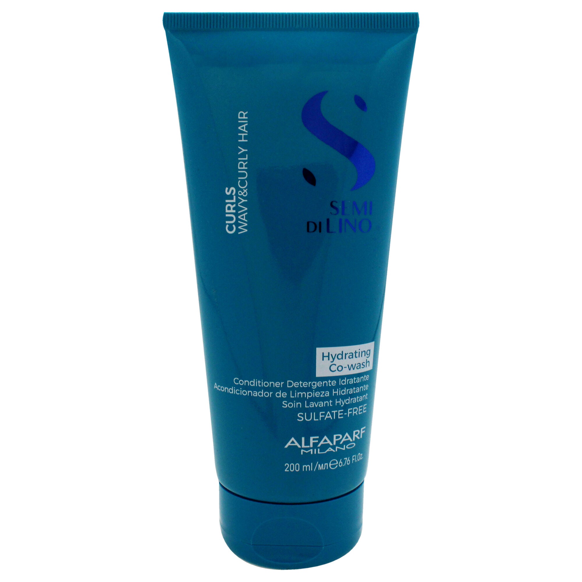 Semi Di Lino Curls Hydrating Co-Wash Conditioner by Alfaparf Milano for Unisex - 6.76 oz Conditioner, See Description, hi-res image number 0