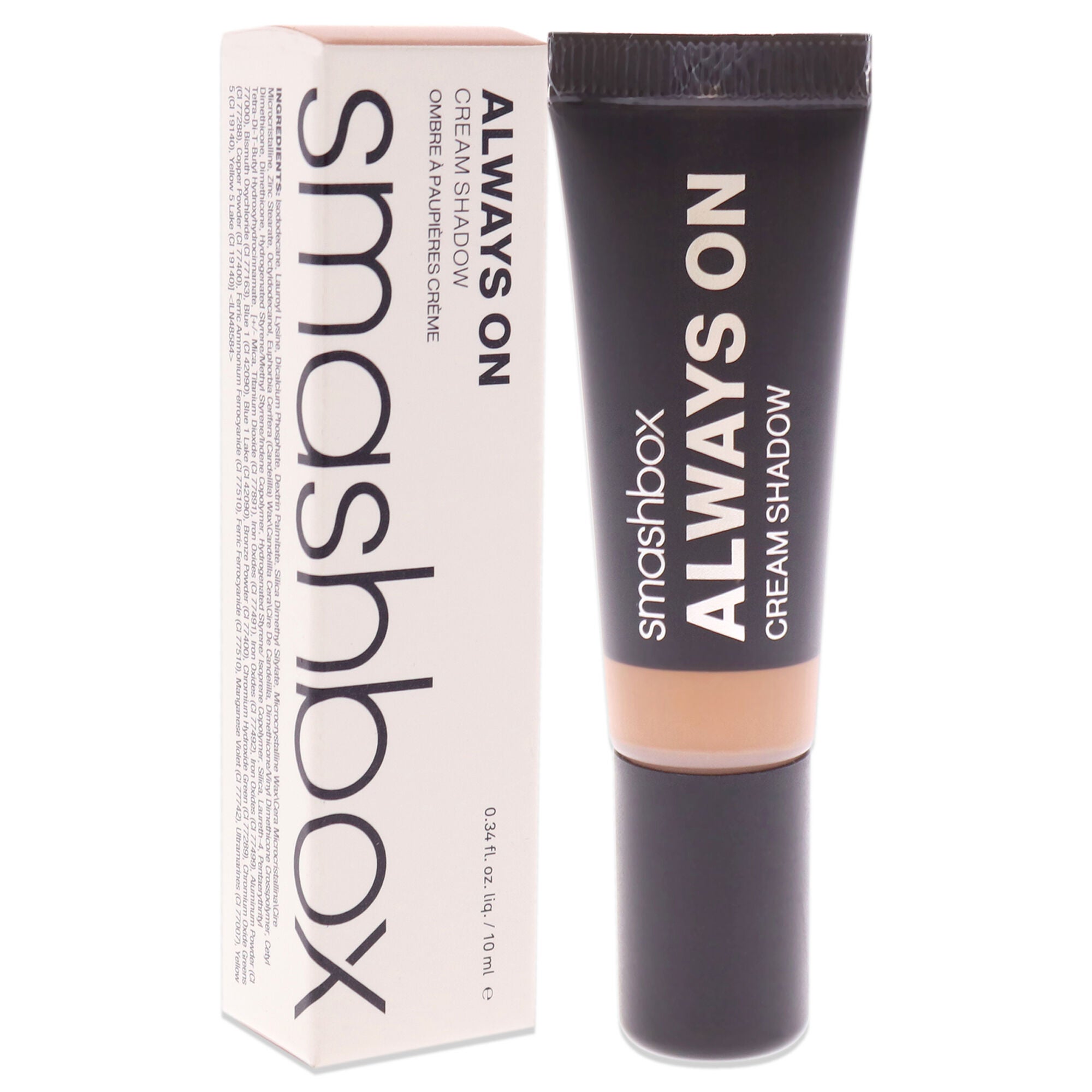 Always On Cream Eyeshadow - Amber by SmashBox for Women - 0.34 oz Eye Shadow, See Description, alternate image number 1