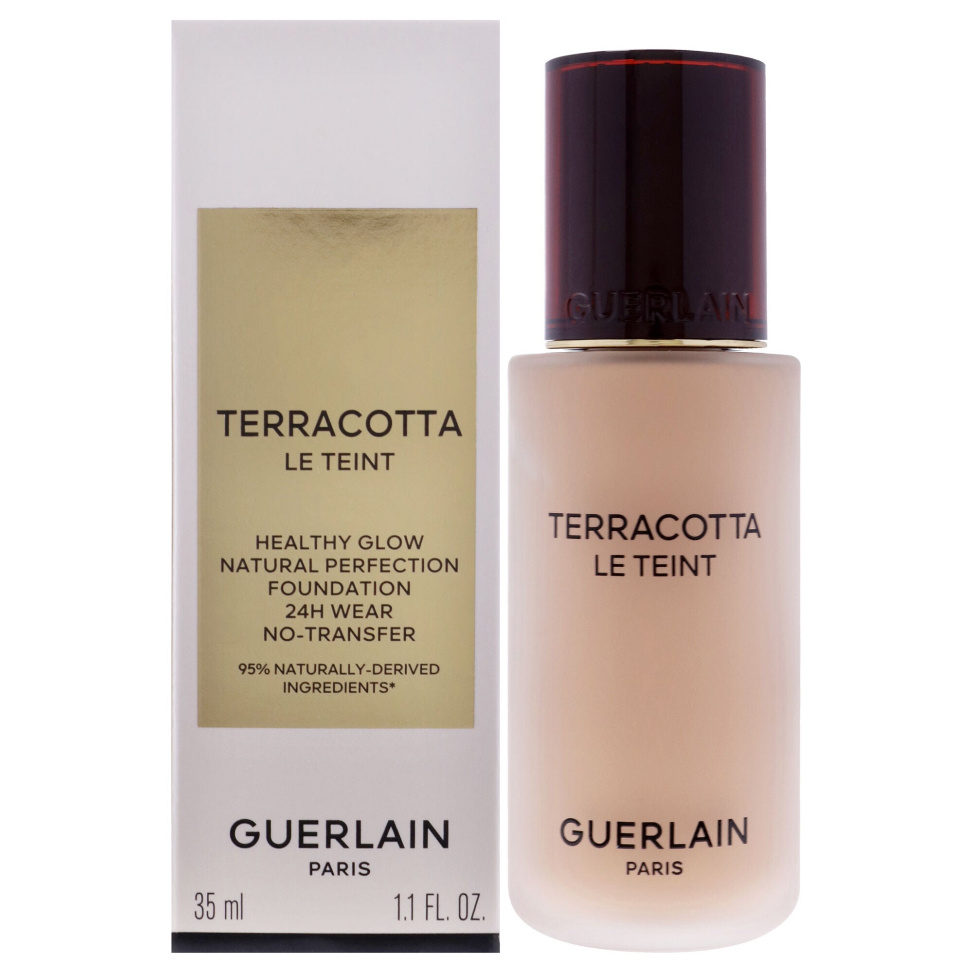 Terracotta Le Teint Foundation - 3N Neutral by Guerlain for Women - 1.1 oz Foundation, See Description, hi-res image number 0